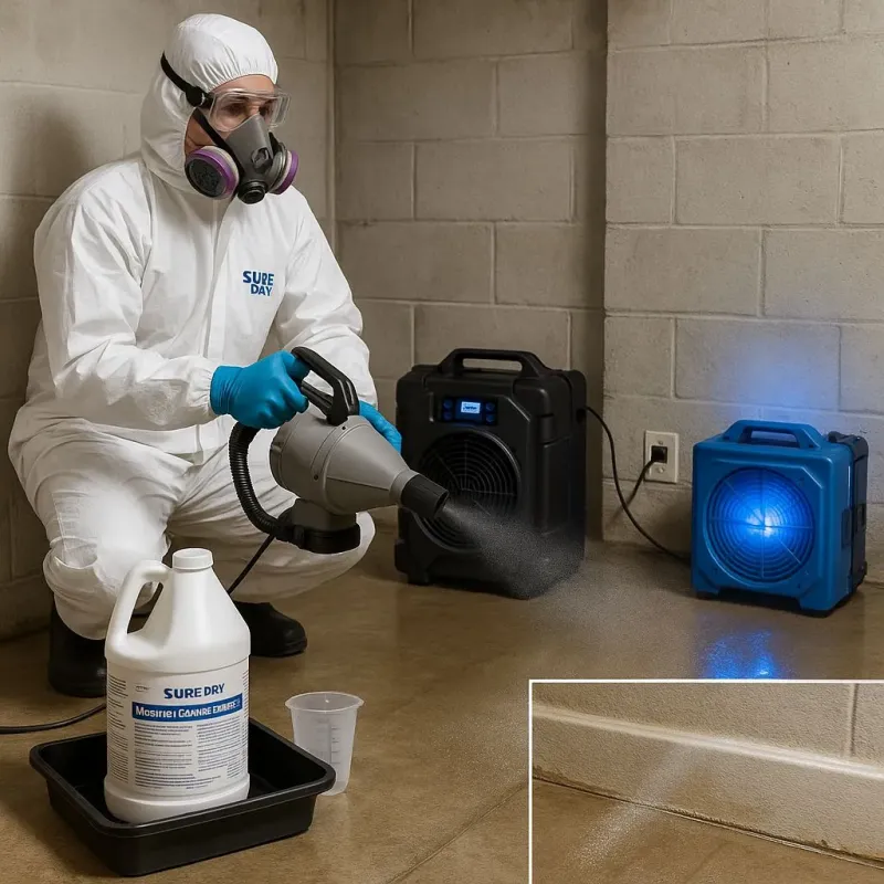 Sanitization and Odor Removal process in Campbell, FL
